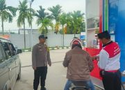 Monitoring SPBU Tebing Sari, Polisi Pastikan Distribusi BBM Tetap Terkendali