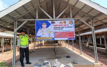 Cegah Curanmor, Polsek Madang Suku I Edukasi Warga Tingkatkan Kewaspadaan