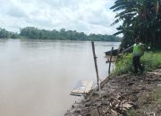 Polsek Madang Suku I Pantau Debit Sungai Komering, Kondisi Masih Aman dari Ancaman Banjir