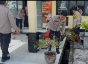Polsek BP Peliung Gelar Program BELIDA, Ciptakan Lingkungan Mako dan Mushola Lebih Bersih dan Asri