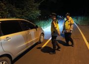 Patroli Malam Polsek Madang Suku I Sasar Jalur Lintas, Situasi Kamtibmas Terpantau Kondusif