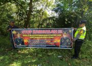 Polsek Madang Suku I Gencarkan Sosialisasi Cegah Karhutla kepada Masyarakat