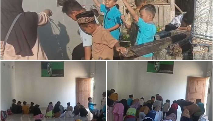 HMI Cabang OKU Timur Perkuat Peran Sosial Lewat Program “HMI Mengabdi” di TPA Insan Cita