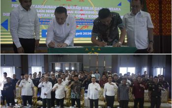 Sinergi Hukum Diperkuat, Pemkab OKU Timur dan Kejari Teken Perjanjian Kerja Sama