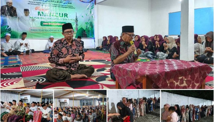 Tasyakuran dan Haul di Ponpes Yatim “Al-Jihadul Karim”, Romo KH Much. Imam Chambali Ajak Jamaah Raih Hidup Barokah