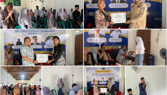 HMI Komisariat STKIP Muhammadiyah OKU Timur Gelar Seminar Pelajar di Sekretariat Bersama, Bekali Siswa Hadapi Dunia Kampus