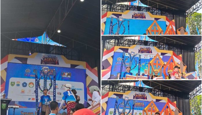 Kreativitas Berbalut Olahraga, Tim Disdikbud OKU Timur Raih Penghargaan Kostum Terbaik di Ajang Provinsi