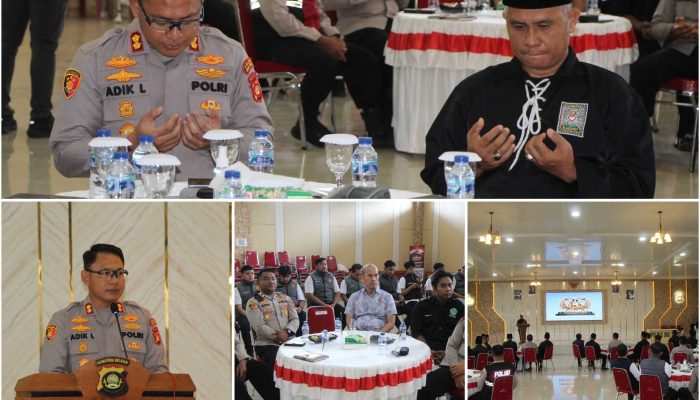 Silat Bersatu, Kamtibmas Terjaga: Polres OKU Timur Gaungkan Deklarasi “Sabuk Kamtibmas”