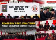 Rakorwil PSHT Jatim Tegaskan Konsolidasi Organisasi dan Kebangkitan Prestasi Atlet