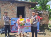 Sambut Hari Bhayangkara ke-80, Polsek BP Peliung Salurkan Bantuan Sosial kepada Warga Kurang Mampu