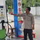 Monitoring SPBU Tebing Sari, Polisi Pastikan Stok Pertalite Masih Aman