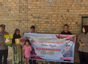 Sambut HUT Bhayangkara ke-80, Polsek BP Peliung Salurkan Bantuan Sosial kepada Warga Kurang Mampu