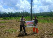 Bhabinkamtibmas Desa Petanggan Dukung Ketahanan Pangan Lewat Penanaman Jagung Hibrida