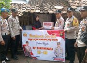 Polsek Belitang II Salurkan Bantuan Sosial Sambut HUT Bhayangkara ke-80