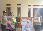 Sambut Hari Bhayangkara ke-80, Polsek BP Peliung Salurkan Bantuan Sosial kepada Warga Kurang Mampu