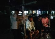 Aiptu Andres Pantau Ronda Malam Warga, Polsek Madang Suku I Pastikan Situasi Tetap Aman dan Kondusif