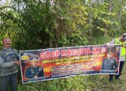 Polsek Madang Suku I Gencarkan Sosialisasi Pencegahan Karhutla kepada Masyarakat