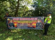 Cegah Karhutla, Polsek Madang Suku I Intensifkan Sosialisasi kepada Masyarakat