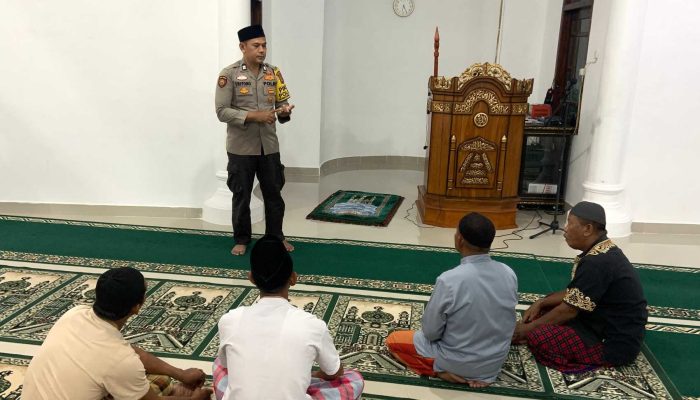Pererat Silaturahmi, Polsek Madang Suku I Serap Aspirasi Warga Lewat Safari Subuh di Desa Rasuan