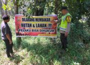 Bripka Bobi Juanda Gencarkan Sosialisasi Pencegahan Karhutla di Wilayah Madang Suku I