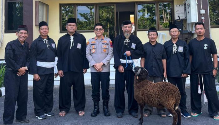 Kapolres Magelang Serahkan Hewan Kurban untuk PSHT, Wujud Apresiasi terhadap Ormas Tertib dan Solid