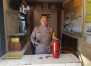 Tingkatkan Kewaspadaan, Personel Polsek Madang Suku I Intensifkan Pengamanan Mako