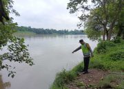 Polisi Pastikan Kondisi Sungai Komering di Madang Suku I Masih Aman dari Ancaman Banjir