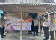 Polsek Madang Suku I Salurkan Bantuan Sosial kepada Warga Kurang Mampu Sambut Hari Bhayangkara ke-80