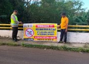 Polisi Gencarkan Sosialisasi Bahaya Mandi dan Berenang di Sungai kepada Warga Madang Suku I