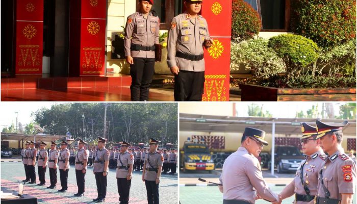 Kapolres OKU Timur Pimpin Sertijab Sejumlah Pejabat, Tekankan Peningkatan Kinerja dan Pelayanan Prima