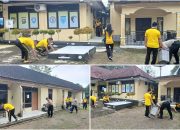 Dukung Gerakan Indonesia Asri, Polsek Madang Suku I Gelar Program BELIDA di Lingkungan Mapolsek