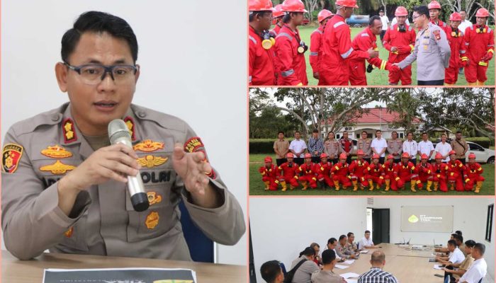 Polres OKU Timur Tingkatkan Pengawasan Kesiapan Karhutla di Perusahaan Perkebunan