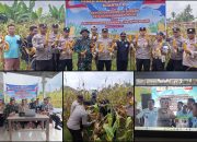 Panen Raya Jagung Kuartal II, Polsek Belitang II Dukung Ketahanan Pangan Nasional