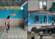 Program BELIDA Polsek Madang Suku I Wujudkan Lingkungan Masjid Bersih dan Asri