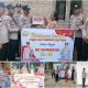 Sambut Hari Bhayangkara ke-80, Polres OKU Timur Salurkan Ribuan Paket Sembako untuk Lansia dan Warga Prasejahtera