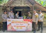 Sambut Hari Bhayangkara ke-80, Polsek Madang Suku I Salurkan Bantuan Sosial kepada Warga Kurang Mampu