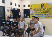 Polsek Buay Pemuka Peliung Gelar Nobar Piala Dunia 2026, Wujudkan Kedekatan Polisi dengan Warga