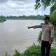 Polsek Buay Pemuka Peliung Pantau Debit Air Sungai Komering Antisipasi Banjir Akibat Curah Hujan Tinggi