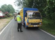 Patroli dan Razia Siang Digelar, Polsek Madang Suku I Tingkatkan Pengawasan di Jalur Lintas OKU Timur