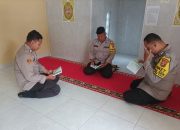 Tingkatkan Keimanan, Personel Polsek Madang Suku I Gelar Khotmil Qur’an dan Doa Bersama