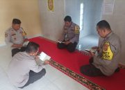 Perkuat Keimanan dan Kebersamaan, Personel Polsek Madang Suku I Gelar Khotmil Qur’an dan Doa Bersama