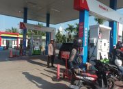 Polisi Monitoring SPBU Tebing Sari, Stok Pertalite Dilaporkan Kosong