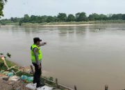 Polsek Madang Suku I Pantau Debit Sungai Komering, Kondisi Wilayah Masih Aman dari Banjir