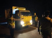 Ciptakan Situasi Kondusif, Polsek Madang Suku I Gelar KRYD Patroli dan Razia Malam