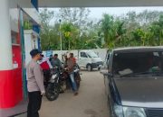 Pastikan Ketersediaan BBM Aman, Polsek Madang Suku I Lakukan Monitoring SPBU di Wilayah Hukum OKU Timur