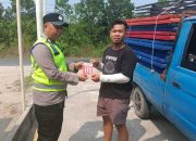 Tingkatkan Akses Pelayanan Masyarakat, Polsek Madang Suku I Sosialisasikan Layanan Kepolisian 110