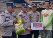 Polsek Madang Suku I Salurkan Bansos Sambut Hari Bhayangkara ke-80, Wujud Kepedulian Polri kepada Masyarakat