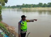 Polsek Madang Suku I Pantau Debit Sungai Komering, Wilayah Rawan Banjir Masih Aman