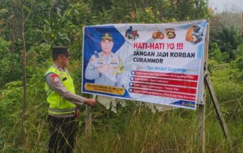 Tingkatkan Kewaspadaan Warga, Polsek Madang Suku I Sosialisasikan Pencegahan Curanmor
