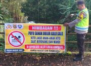 Polsek Madang Suku I Imbau Warga Pesisir Sungai Komering Hindari Aktivitas Mandi dan Berenang